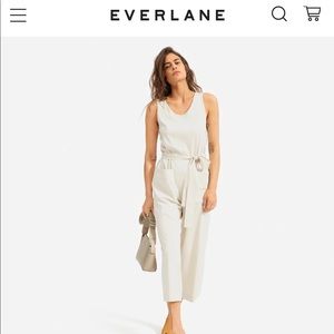 Everlane The Luxe Cotton Jumpsuit